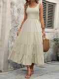 Ivy Lane Smocked Tank Dress - Sleeveless Charm