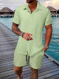 Comfortable Men's Graphic T-Shirt Set with Half Sleeve Tee for Men