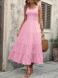 Ivy Lane Smocked Tank Dress - Sleeveless Charm