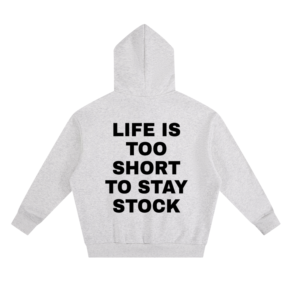 Blocky Life Is Short Hoodie