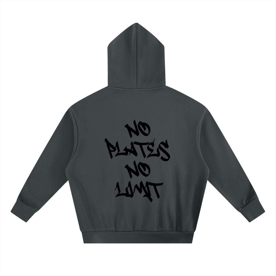 Graffiti No Plates Hoodie