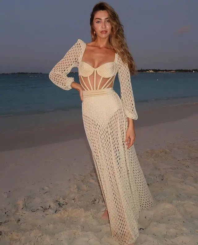Daisy one piece swimsuit Resort wear - Wear with style