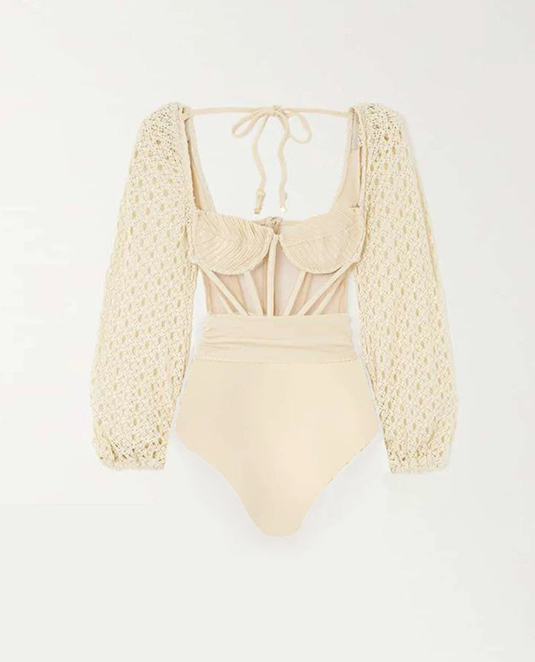 Daisy one piece swimsuit Resort wear - Wear with style