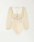 Daisy one piece swimsuit Resort wear - Wear with style