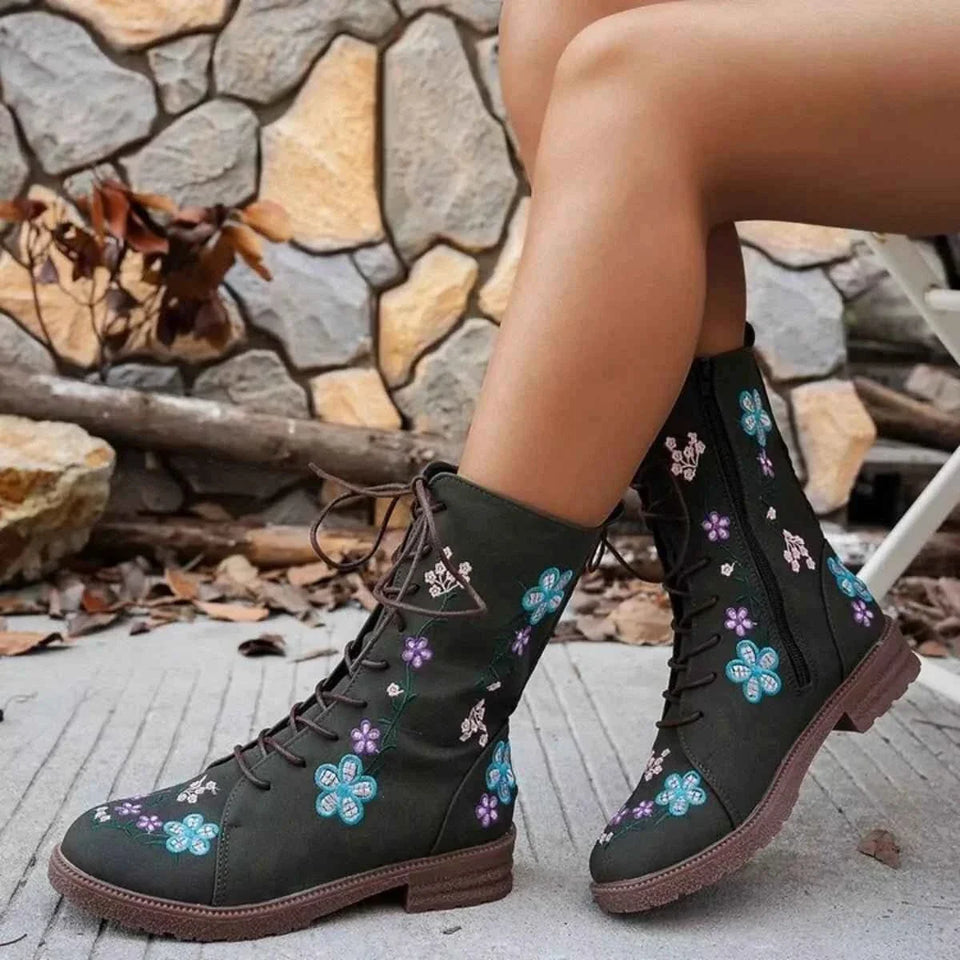 Flare Formal Dress Boots - Chic & Stylish