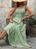 Ivy Lane Smocked Tank Dress - Sleeveless Charm