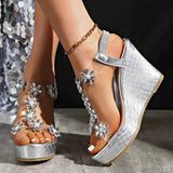 Stylish Open Toe : Wedge Sandals