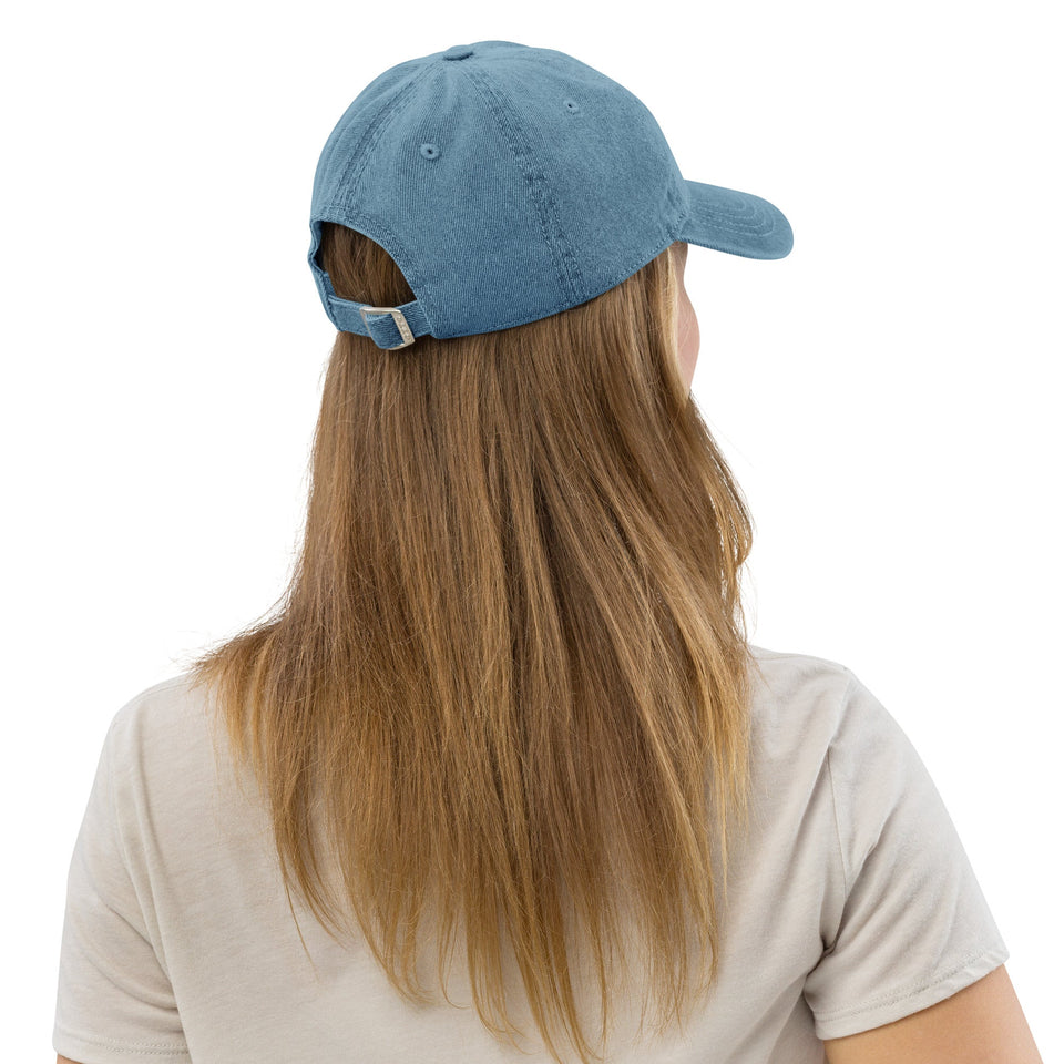 Wifey for Lifey Embroidered Denim Hat