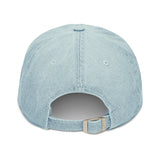 Hatsuko Okazuya Denim Hat – Embroidered