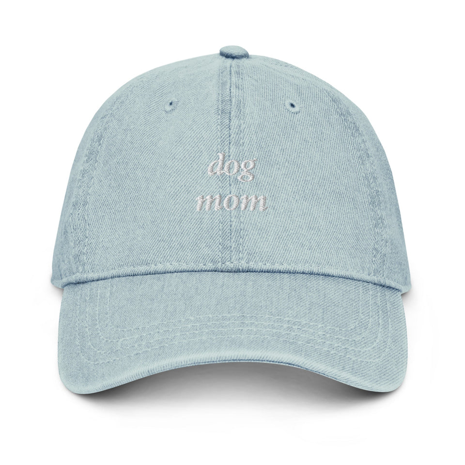 Dog Mom Embroidered Hat