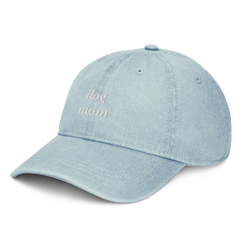 Dog Mom Embroidered Hat