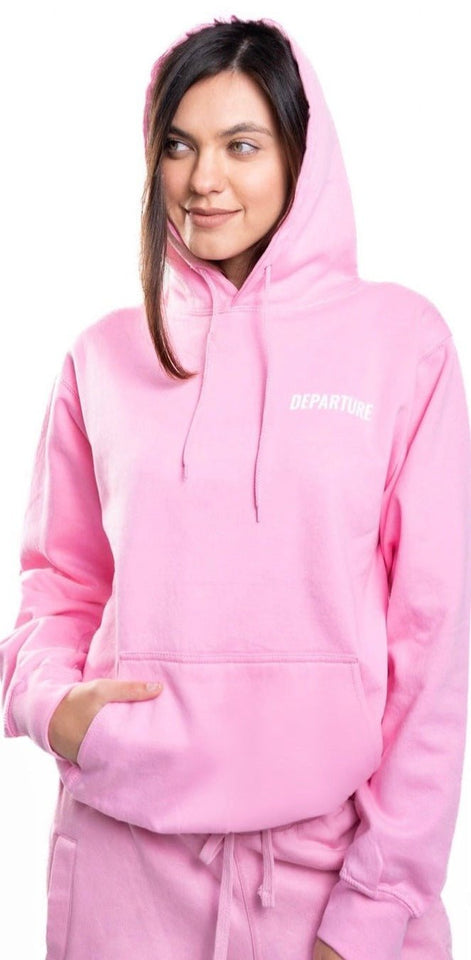 Departure Pink Hoodie - Wear with style
