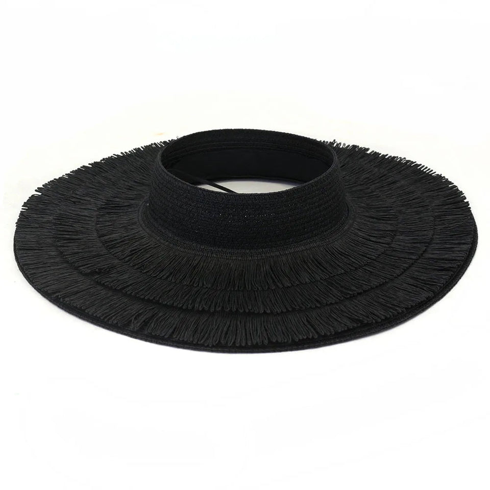 Designer empty top visor hat for woman - Wear with style