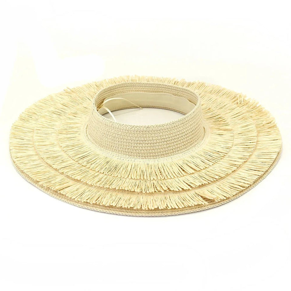 Designer empty top visor hat for woman - Wear with style