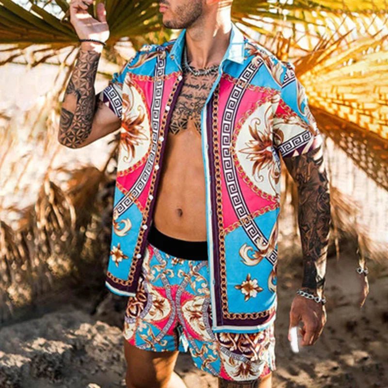 Designer style men two piece Beach set - Wear with style