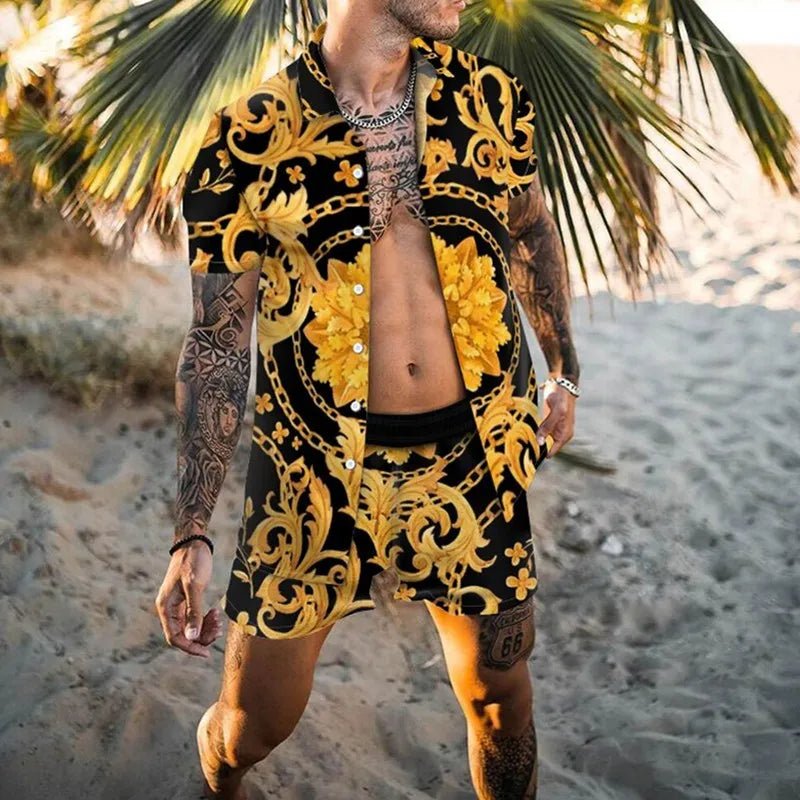 Designer style men two piece Beach set - Wear with style