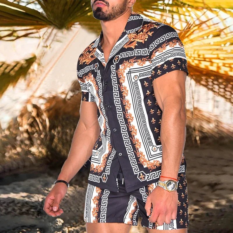 Designer style men two piece Beach set - Wear with style