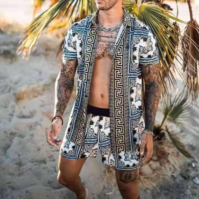 Designer style men two piece Beach set - Wear with style