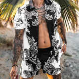 Designer style men two piece Beach set - Wear with style