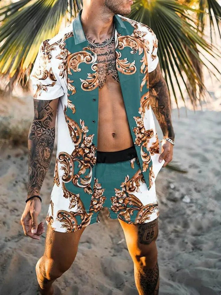 Designer style men two piece Beach set - Wear with style