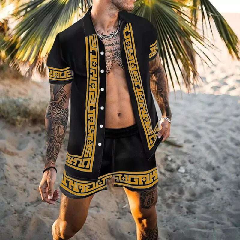 Designer style men two piece Beach set - Wear with style
