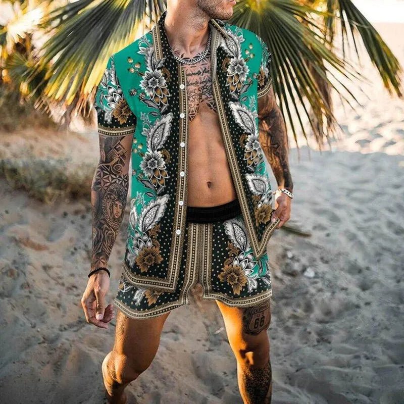 Designer style men two piece Beach set - Wear with style