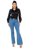 Diamond Collared Button Down Shirt - Wear with style