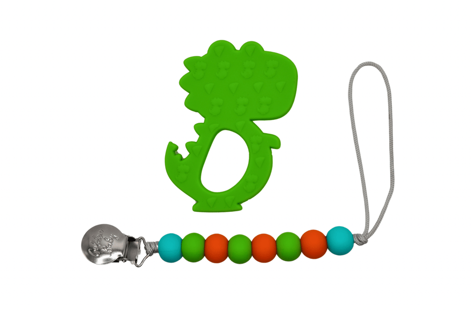 Dinosaur Teether Set - Wear with style
