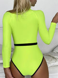Diving one piece swimsuit - Wear with style