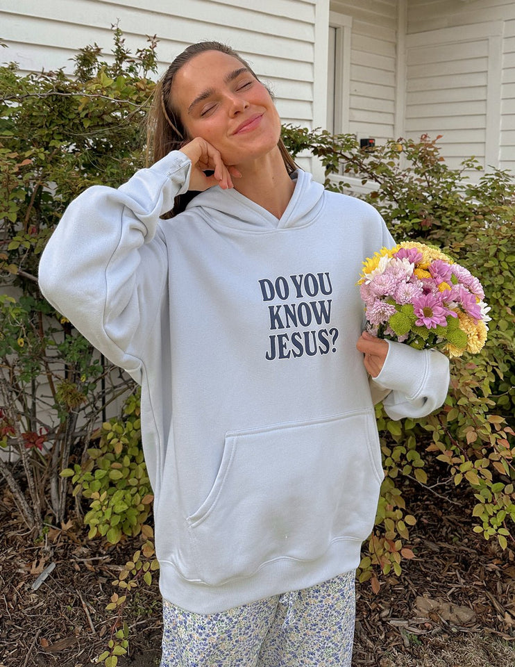 Do You Know Jesus Unisex Hoodie - Wear with style