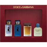 Dolce & Gabbana 4-Piece Mini Fragrance Set for Men
