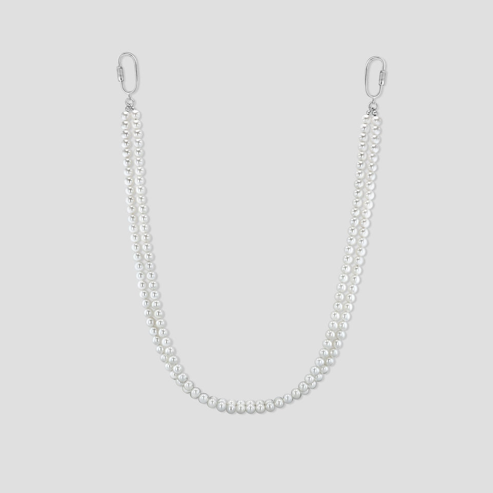 Double Pearl Wallet Chain - Wear with style