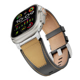 Dual - Tone Genuine Leather Band T01 for Apple Watch - Wear with style