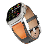 Dual - Tone Genuine Leather Band T01 for Apple Watch - Wear with style