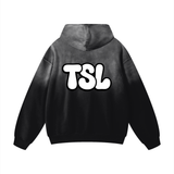 Bubble Oversized Fade Hoodie