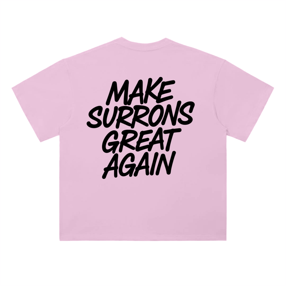 White MSGA Tee
