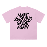 White MSGA Tee