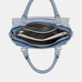 David Jones PU Leather Handbag Sleek Durable Everyday Tote