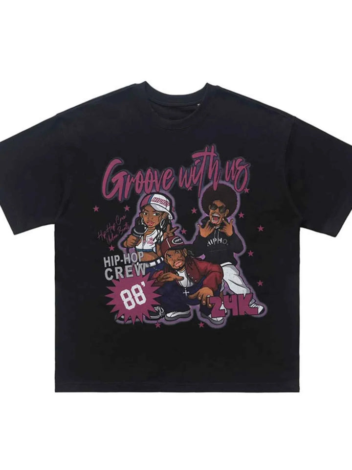 Cool Men's Graphic Tee, Comfy Half Sleeve Shirt for Men