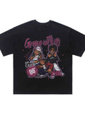 Cool Men's Graphic Tee, Comfy Half Sleeve Shirt for Men