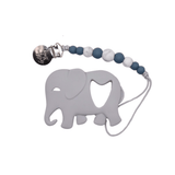 Elephant Teether Set // Grey - Wear with style