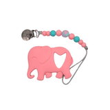 Elephant Teether Set // Pink - Wear with style