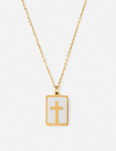 Enamel Cross Necklace - Wear with style