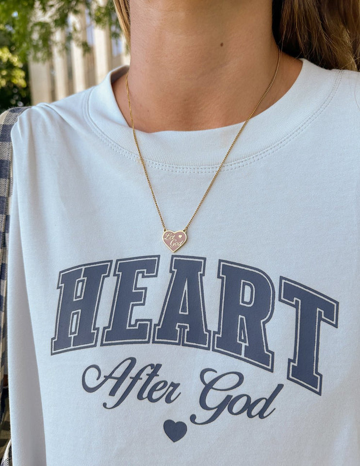 Enamel Let God Necklace - Wear with style