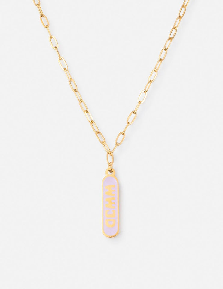 Enamel WWJD Necklace - Wear with style