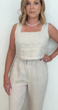 Endless Linen Pants-Natural - Wear with style