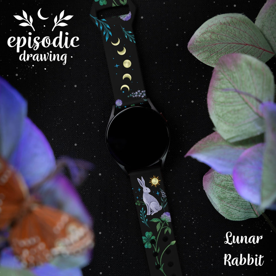 Episodic Drawing Enchanted Collection HD Watchband for Samsung, Garmin, Fossil, and More - Wear with style