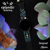 Episodic Drawing Enchanted Collection HD Watchband for Samsung, Garmin, Fossil, and More - Wear with style