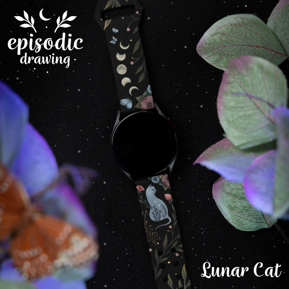Episodic Drawing Enchanted Collection HD Watchband for Samsung, Garmin, Fossil, and More - Wear with style