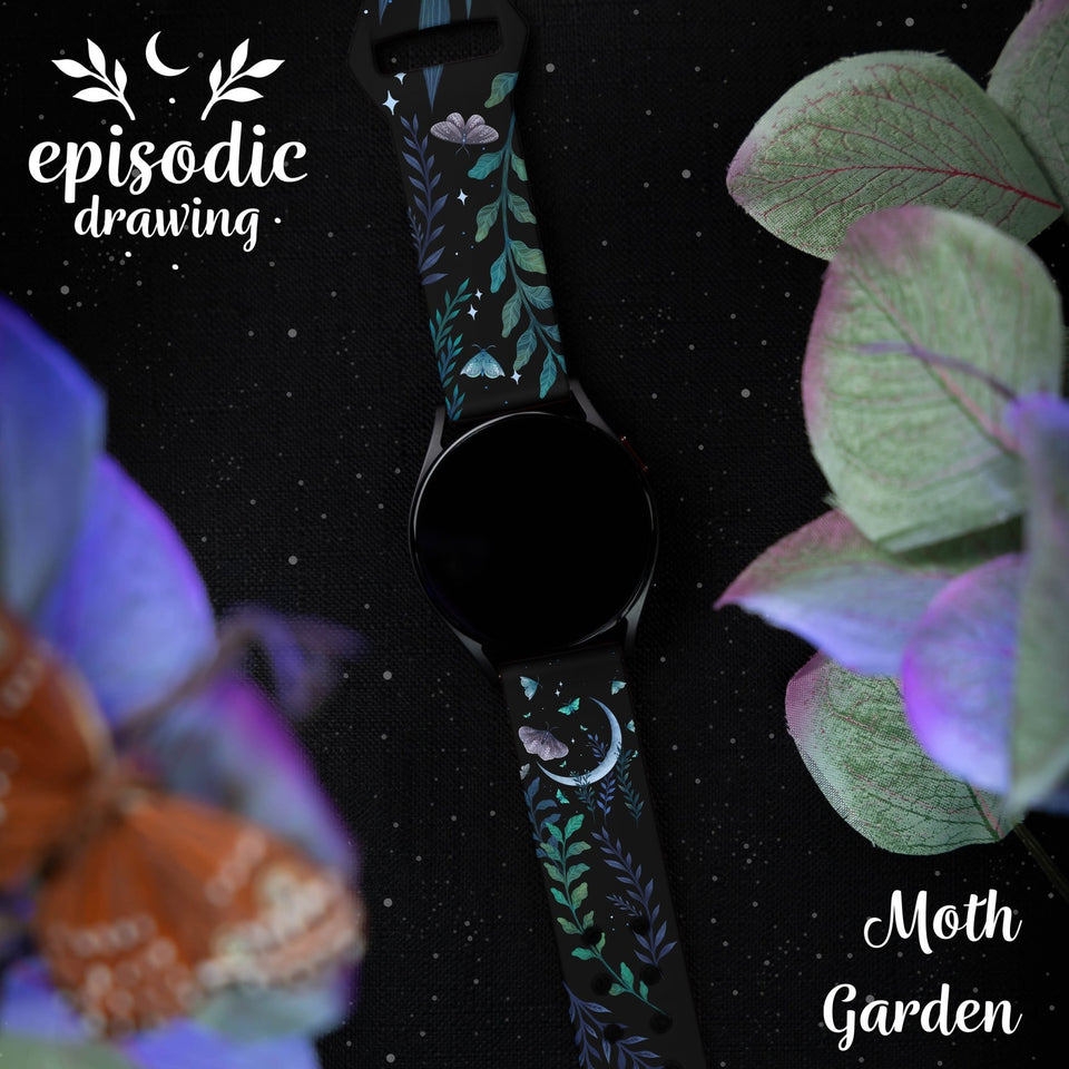 Episodic Drawing Enchanted Collection HD Watchband for Samsung, Garmin, Fossil, and More - Wear with style